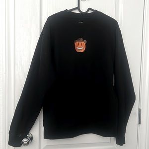 Antonio Garza Halloween Pumpkin Emoji Sweatshirt small